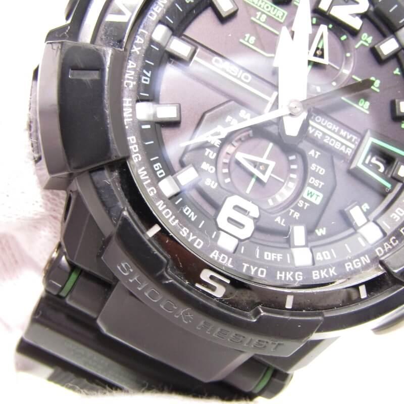 CASIO g-shock スカイコクピットGWA11001A3JF 中古美品 楽天市場】gw－a1100－1a3jf 中古の通販
