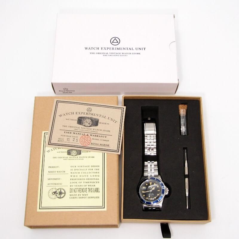 WMT Watches ダブルエムティー ROYAL MARINE 自動巻き Sub Diver 39mm 