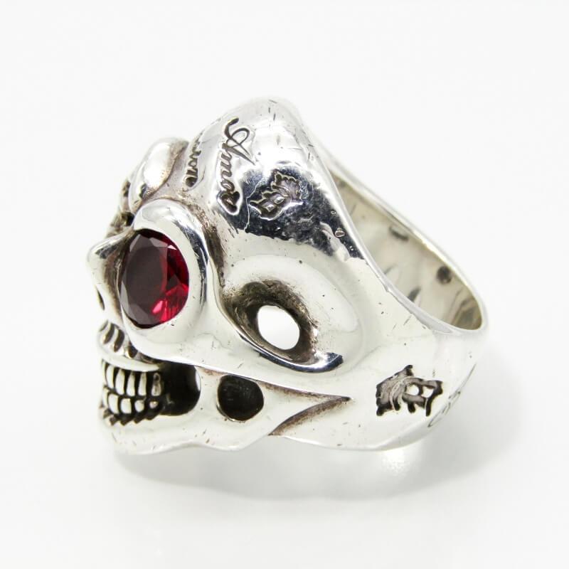 BILL WALL LEATHER（ビルウォールレザー） リング Medium Master Skull