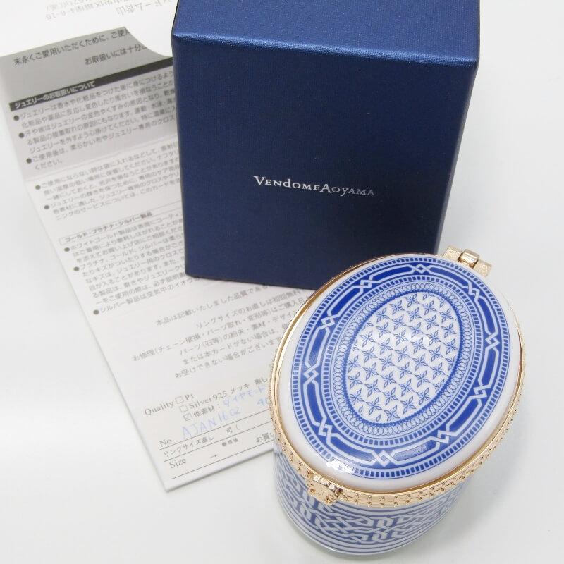 VENDOME AOYAMA ヴァンドーム青山 ネックレス K10PG ダイヤモンド 50 