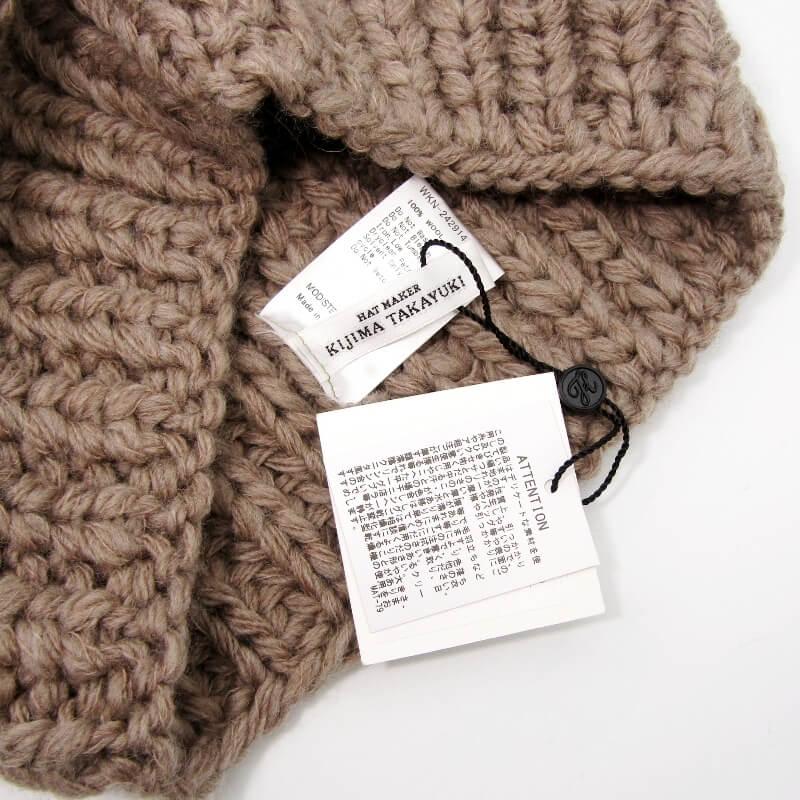 未使用 KIJIMA TAKAYUKI キジマタカユキ ネックウォーマー WKN-242914