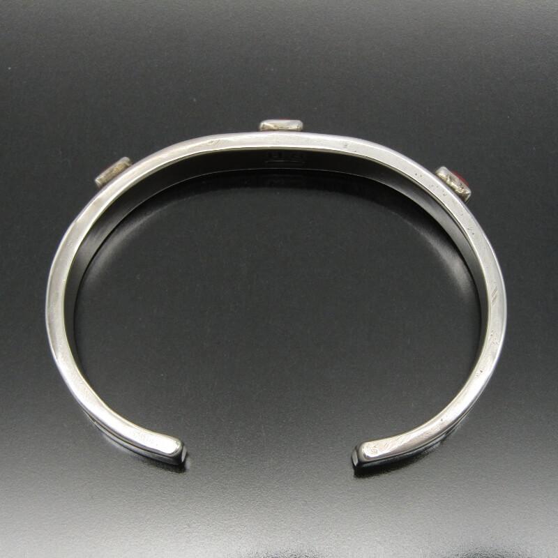 美品 Herman Smith ナバホ族 バングル スパイニーオイスター