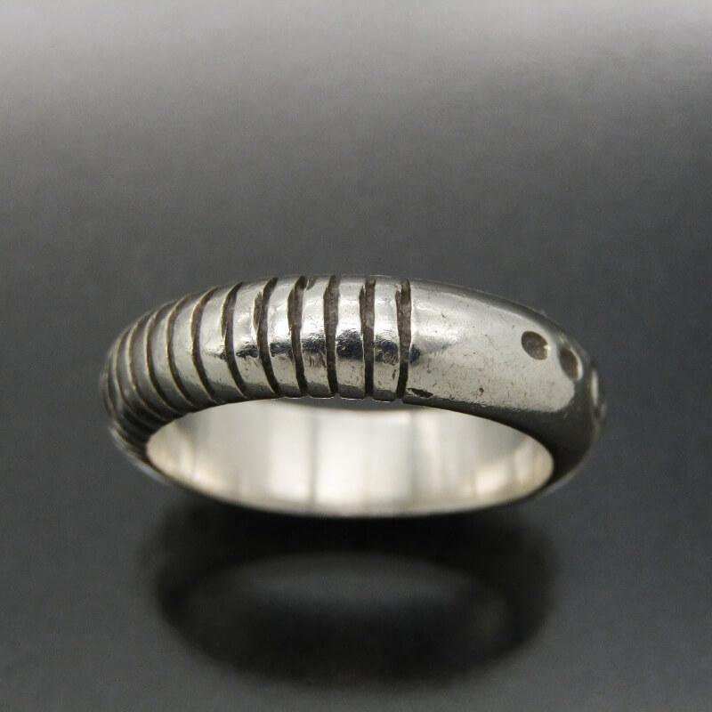 Aaron Peshlakai ナバホ族 リング スタンプワーク アーロン