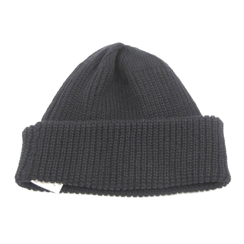 CTHY SEA  COTTON KNIT CAP ブラック CPH シーピーエイチ ニット帽 87-77 CUFF KNIT CAP SEAMLESS RIB