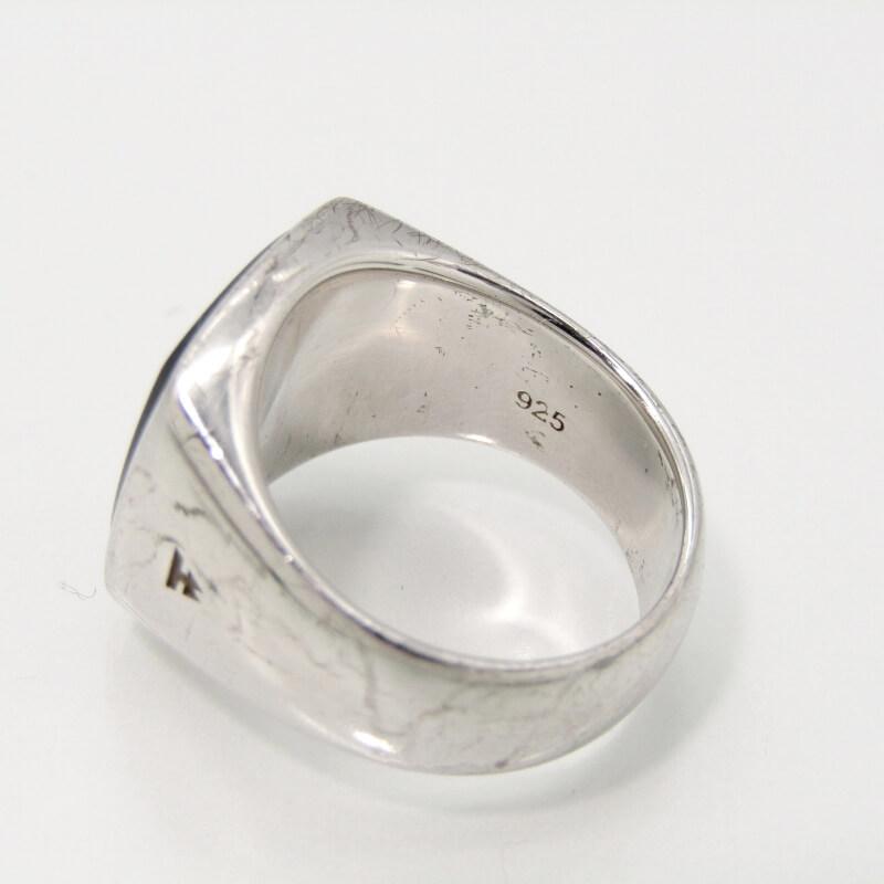 TOM WOOD トムウッド リング Cushion Onyx Ring #50 クッション