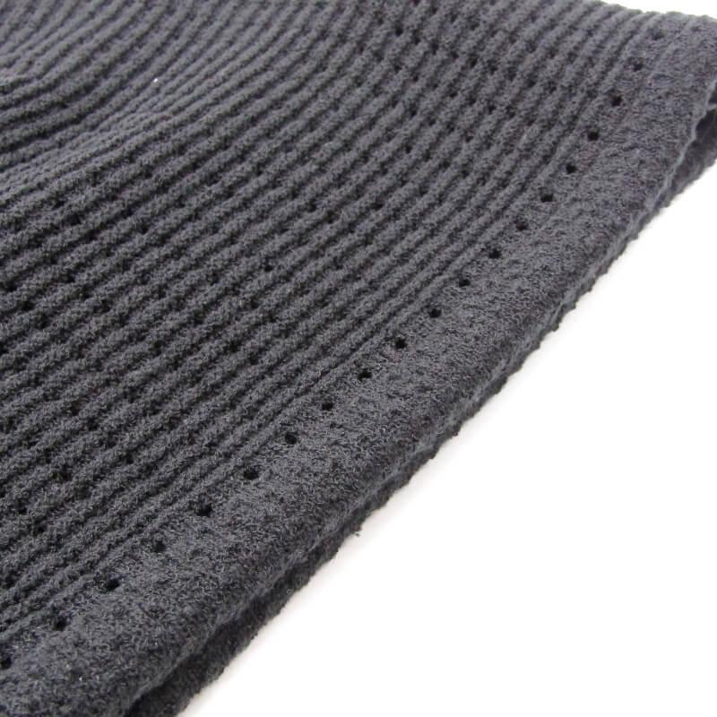 DEVOA Knit cap メリノウール　カシミヤ　ニットキャップ　ビーニー デヴォア DEVOA Knit Cap （Black） -FASCINATE