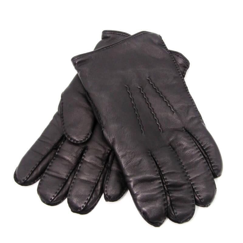 【未使用品】デンツ☆ヘアシープ（羊革)☆カシミヤ100%☆ブラック☆７2/1 DENTS 美品 デンツ レザーグローブ HAIR SHEEP ヘアシープ 羊革