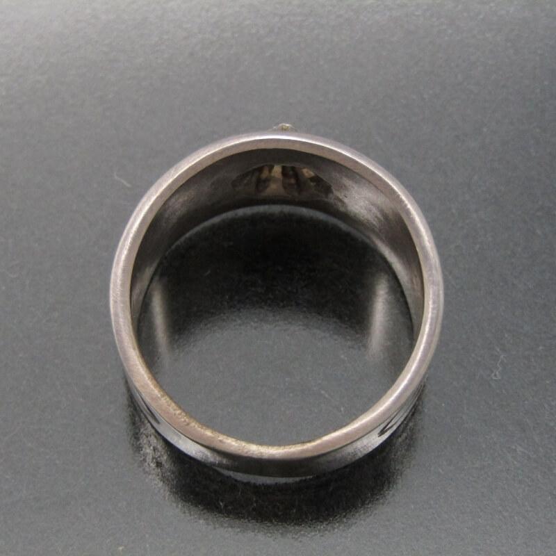 Edison Sandy Smith ナバホ族 リング スタンプワーク アポロ