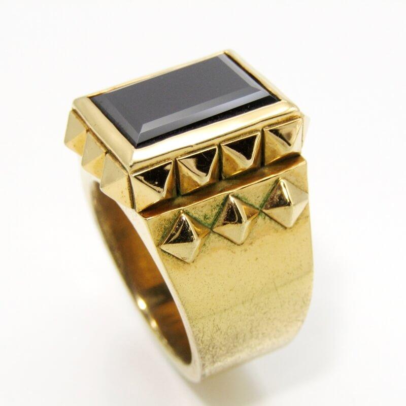 ジャスティンデイビス クラウンリング ゴールド 約17号 ジャスティンデイビス クラウンリング 指輪 ゴールド 17号