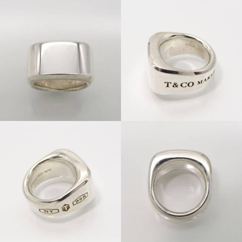 TIFFANY&Co.（ティファニー） 美品 シグネットリング 1837 メイカーズ