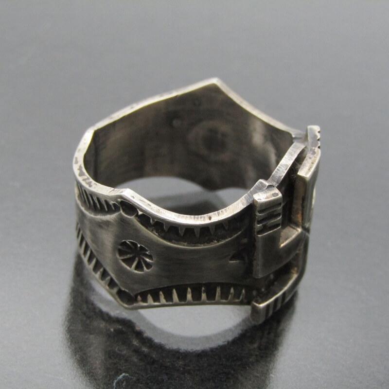 サンシャインリーブス　スタンプワーク　22号 美品 Sunshine Reeves ナバホ族 リング スワスティカ