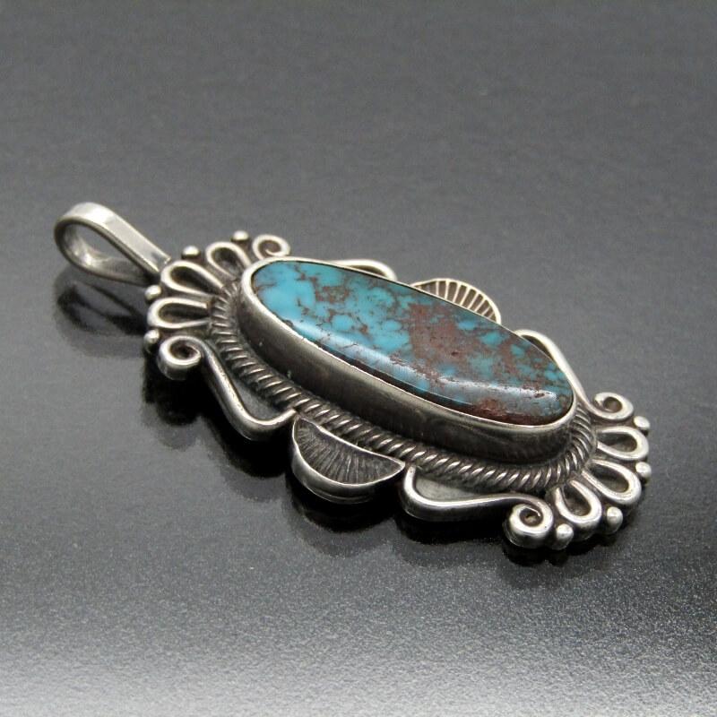 Howard Nelson ナバホ族 ペンダント ターコイズ ハワードネルソン