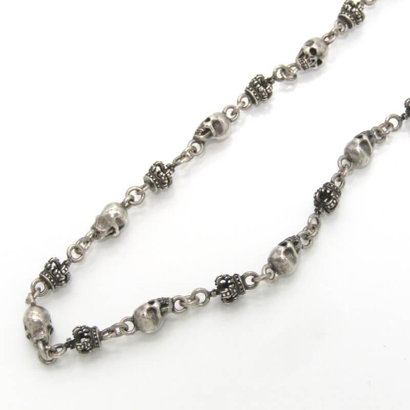 JUSTIN DAVIS（ジャスティンデイビス） ネックレス SNJ126 SKULL