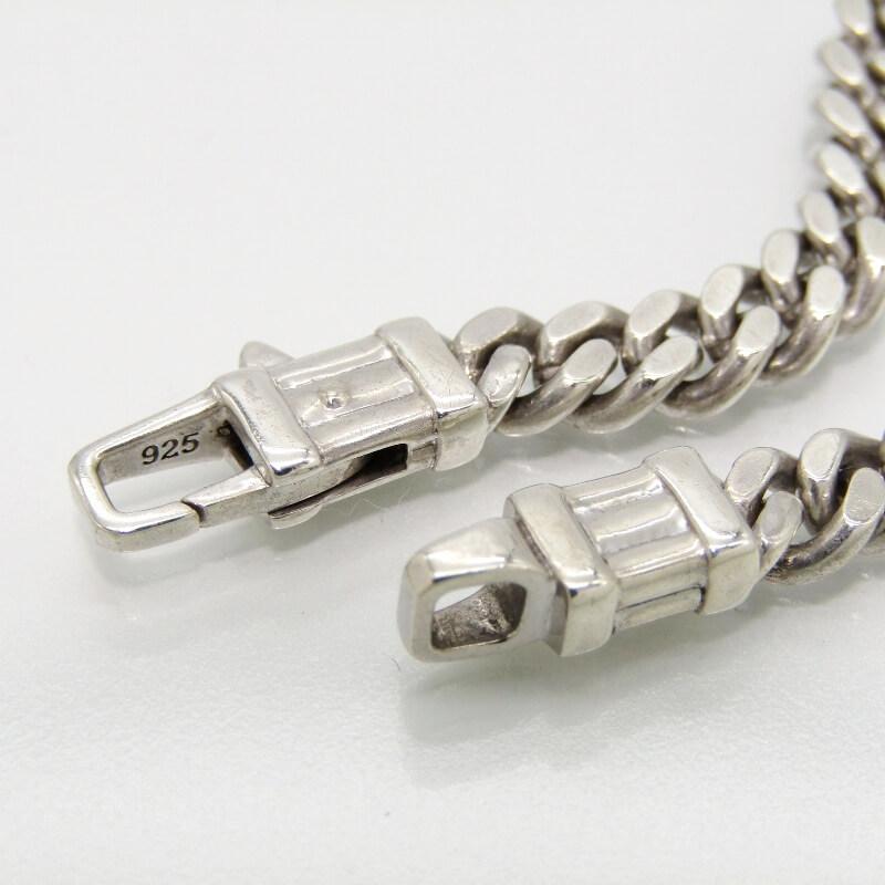 美品 TOM WOOD トムウッド ブレスレット Curb Bracelet L 7inch
