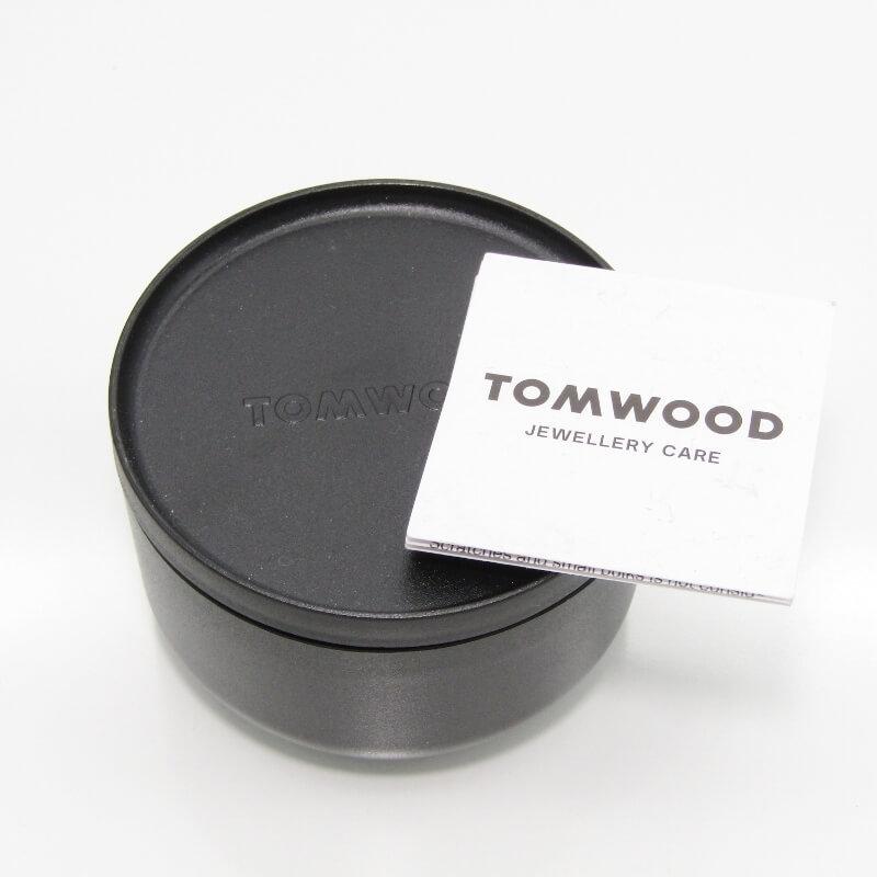 美品 TOM WOOD トムウッド ブレスレット Curb Bracelet L 7inch