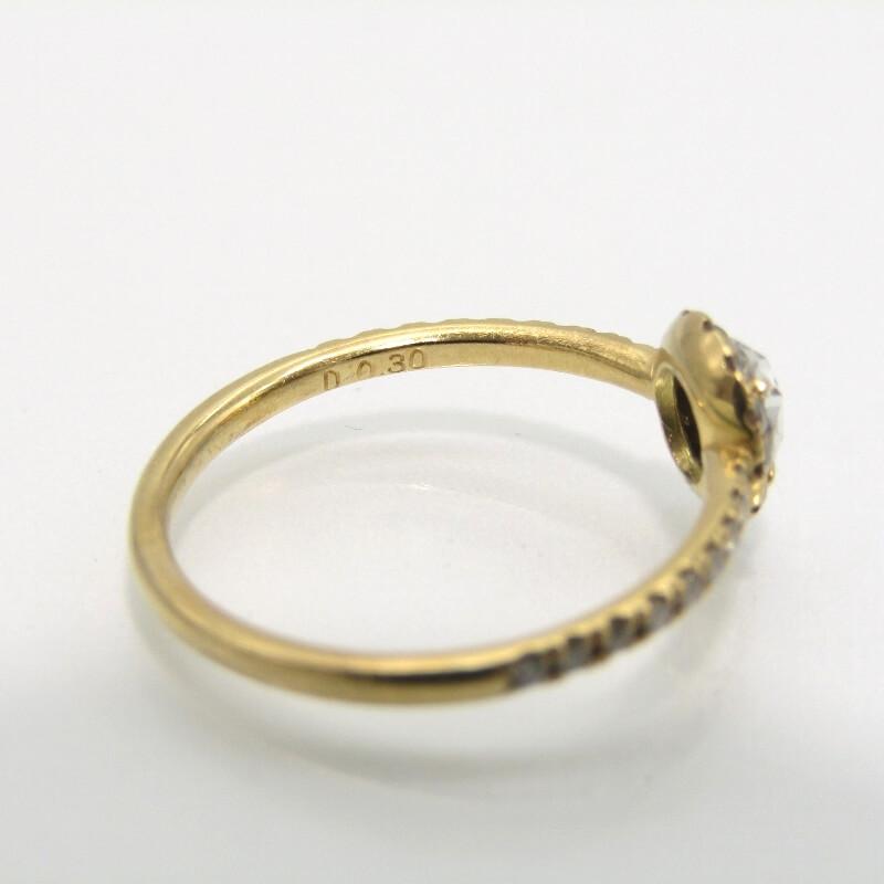 AHKAH アーカー ヴィヴィアンローズ リング VC0532010200 K18YG ローズ