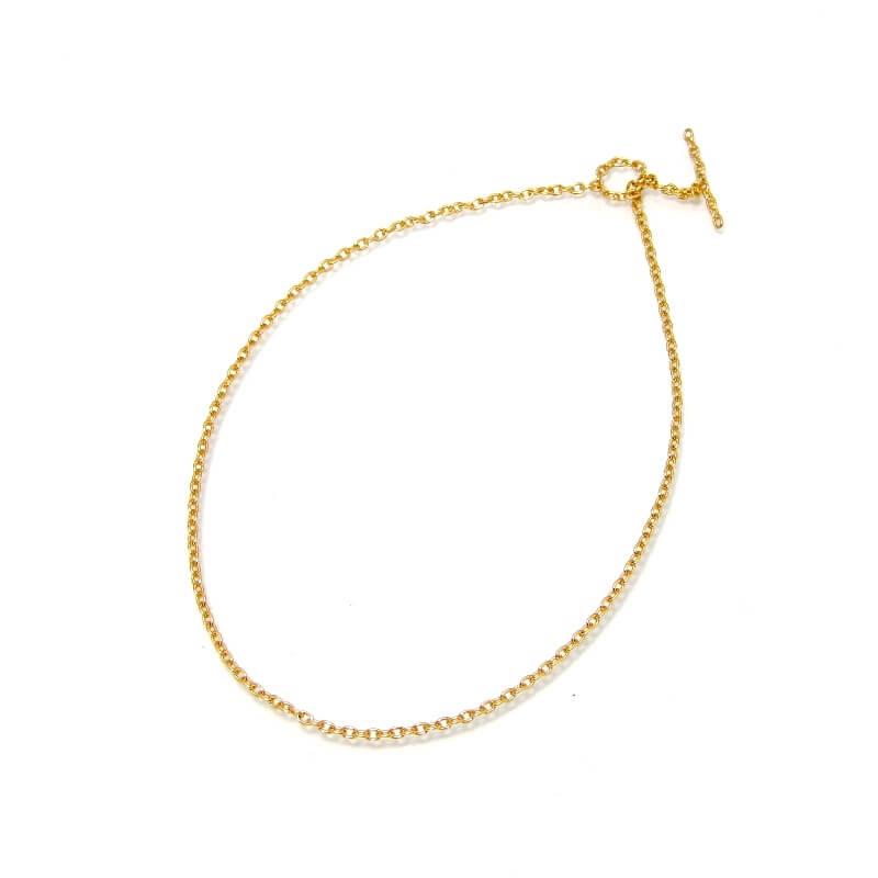 美品 Shihara シハラ ブレスレット K18YG Chain Bracelet 0601