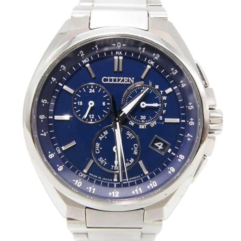 【美品】シチズンアテッサ CB5040-80L CITIZEN（シチズン） CB5040-80L ATTESA エコドライブ アテッサ 電波