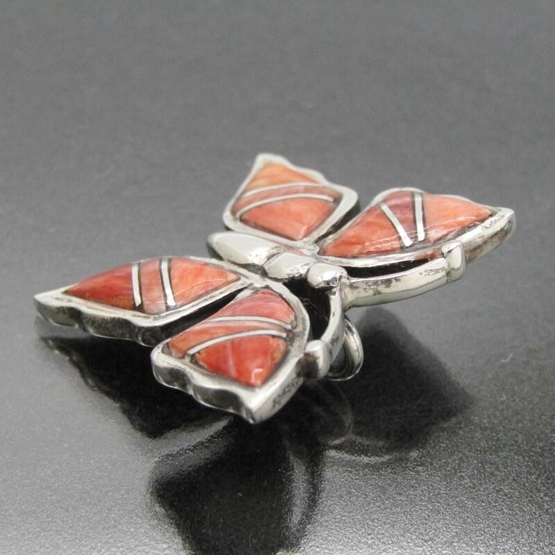 ⑧【美品】NAVAJO ナバホ族 ベアパウ インレイペンダントトップ インディアンジュエリー アメリカ ナバホ族 ターコイズ