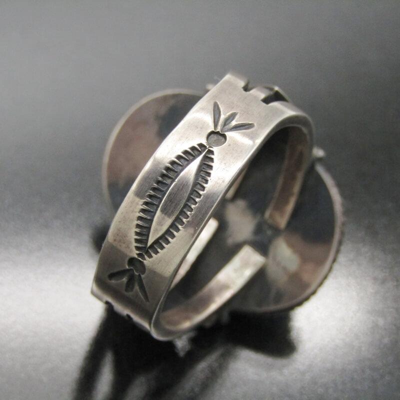 Steve Arviso ナバホ族 リング ターコイズ スティーブアルビソ