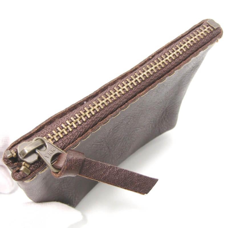 HERZ（ヘルツ） 美品 HERZ Organ オルガン マチ付きファスナーポーチ