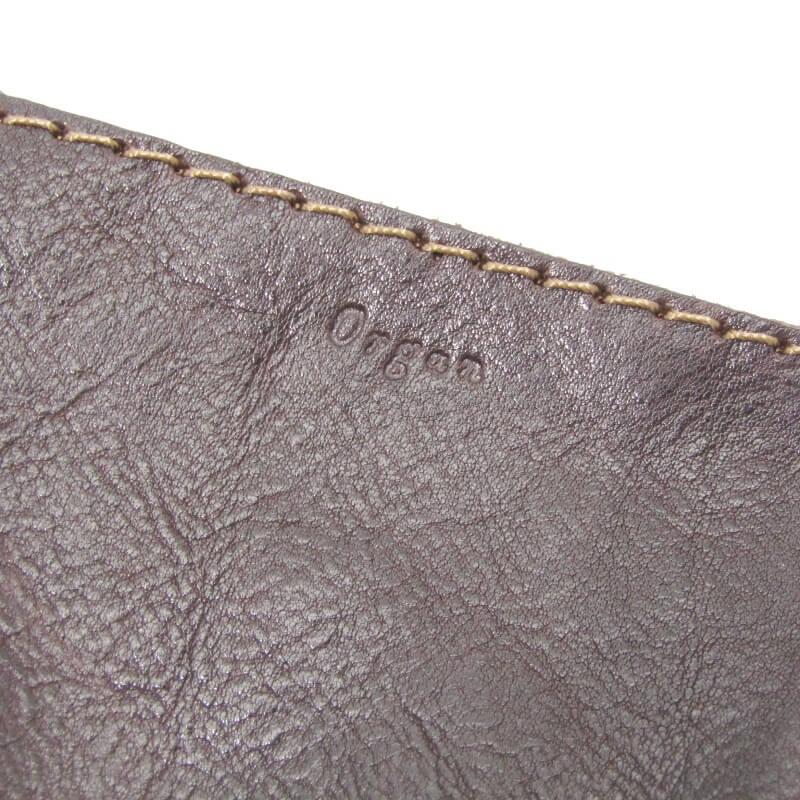 HERZ（ヘルツ） 美品 HERZ Organ オルガン マチ付きファスナーポーチ