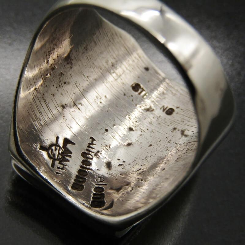 Angelena Laahty ズニ族 リング サンフェイス インレイ ターコイズ