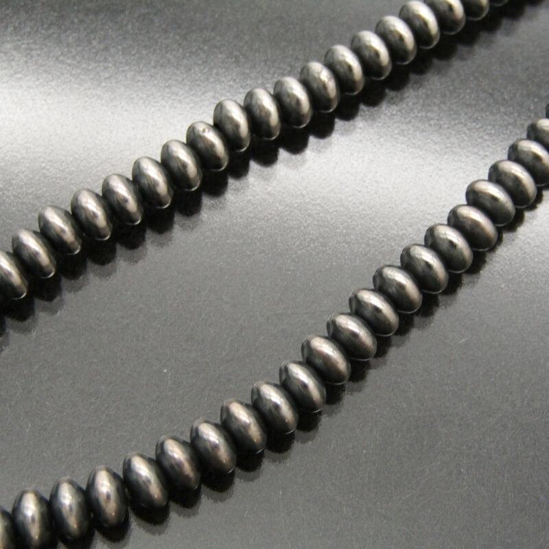 Navajo ナバホ族 ビーズ ネックレス ナバホパール Tバー 56/58cm