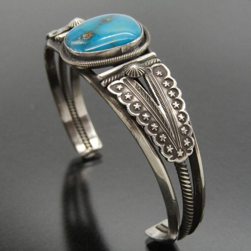 Gary Reeves ナバホ族 バングル ターコイズ ゲーリーリーブス ゲイリー