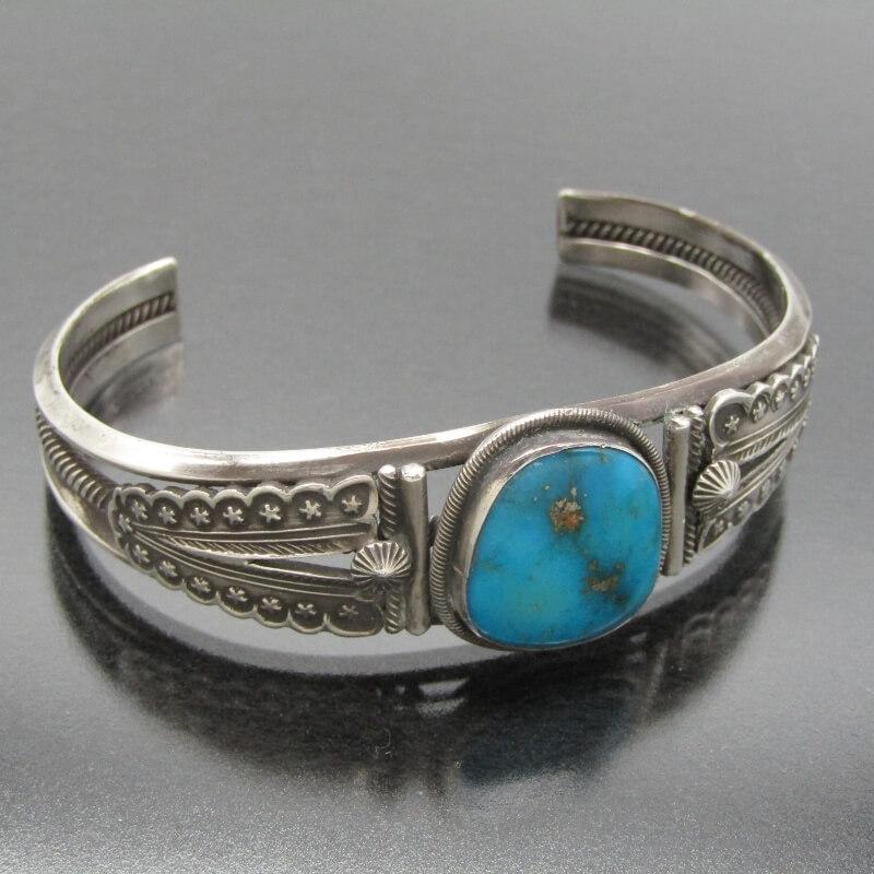 Gary Reeves ナバホ族 バングル ターコイズ ゲーリーリーブス ゲイリー