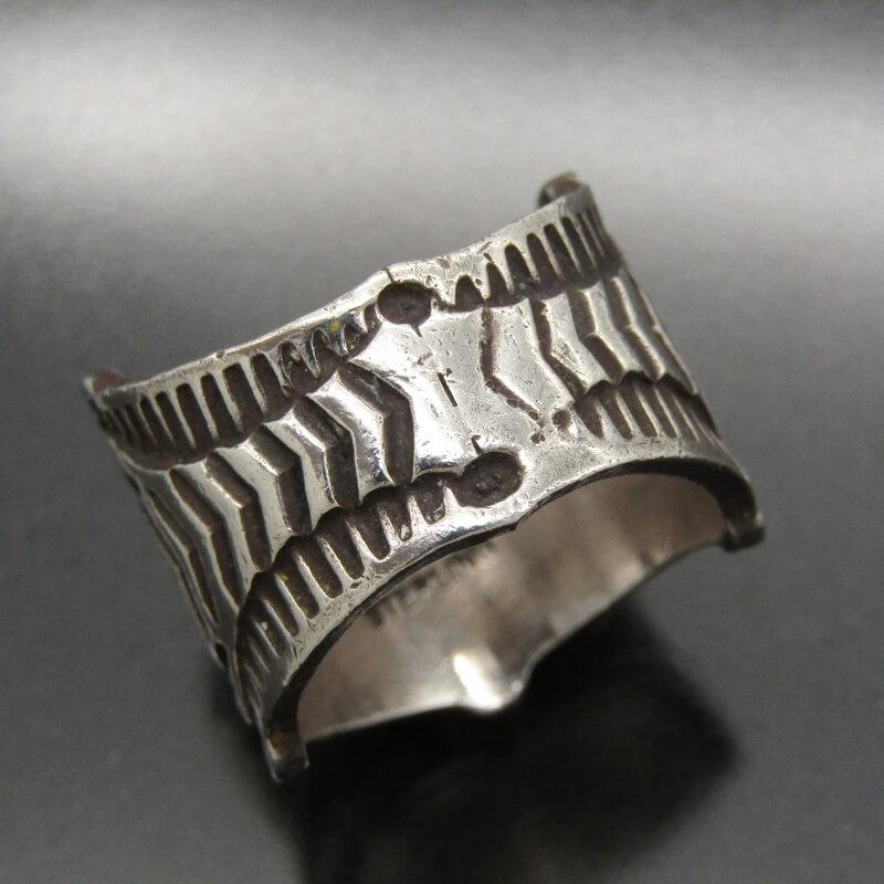 Sunshine Reeves ナバホ族 リング スタンプワーク サンシャイン