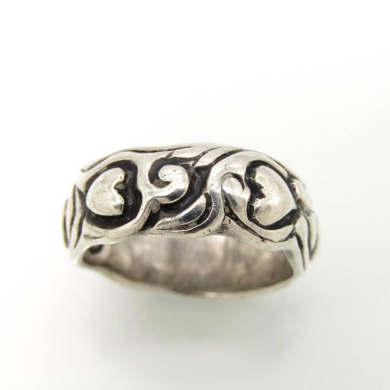 BILL WALL LEATHER（ビルウォールレザー） リング R301 HEART RING BWL ハート SV925 メンズ ...