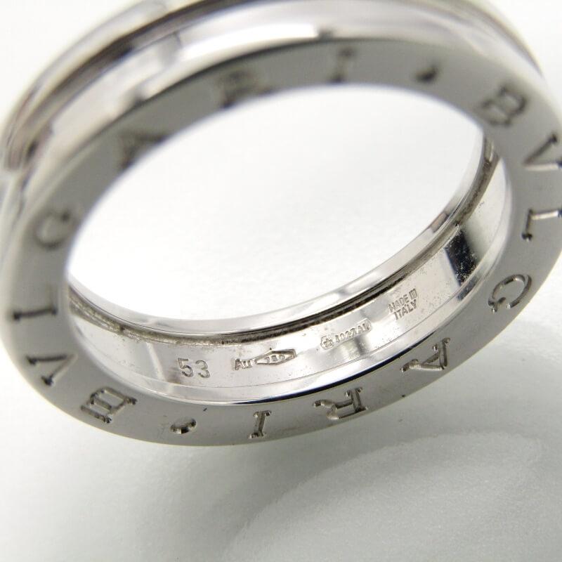 BVLGARI（ブルガリ） リング ビーゼロワン K18WG 1バンド B.zero1