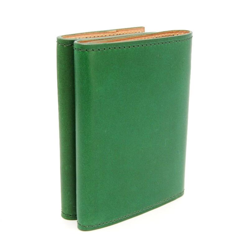 未使用 Flathority フラソリティ 三つ折り財布 FM710 水染 オイル