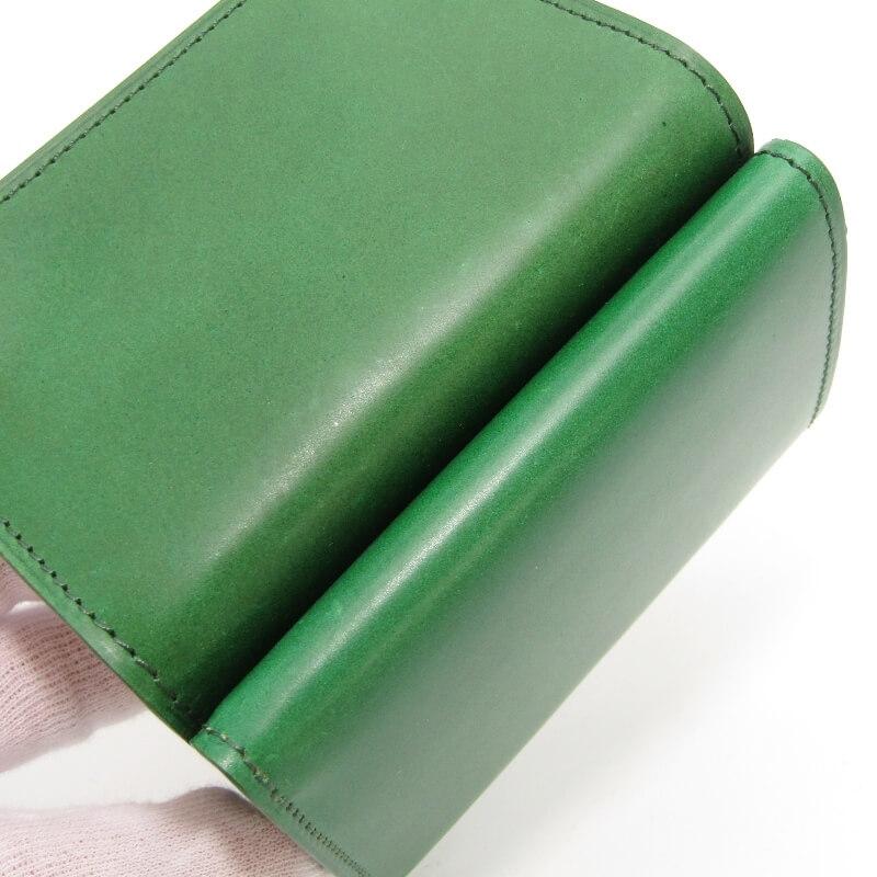 未使用 Flathority フラソリティ 三つ折り財布 FM710 水染 オイル