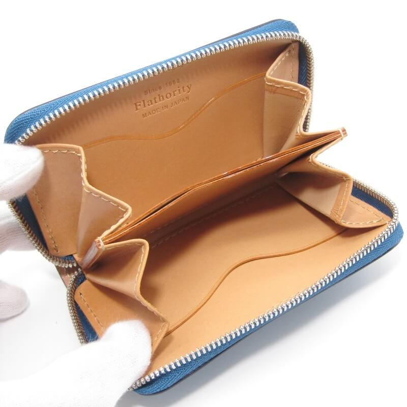 未使用 Flathority フラソリティ 小銭入れ FM711 水染 オイルコード  