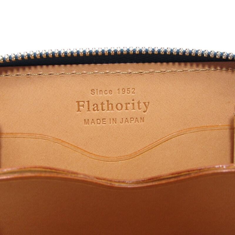 未使用 Flathority フラソリティ 小銭入れ FM711 水染 オイルコード  