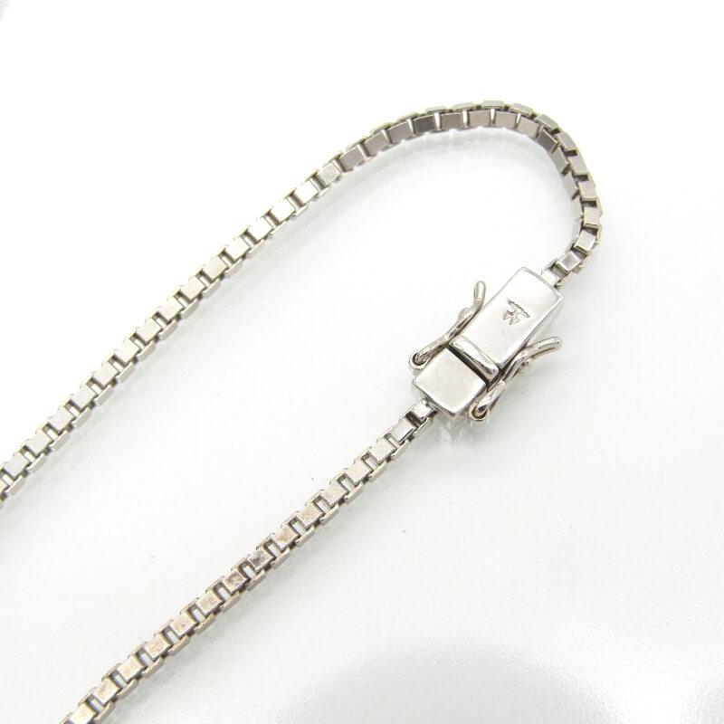 廃盤品　トムウッド　TOMWOOD スクエアチェーン　シルバー925 TOM WOOD トムウッド ネックレス Square Chain 24.5inch スクエア