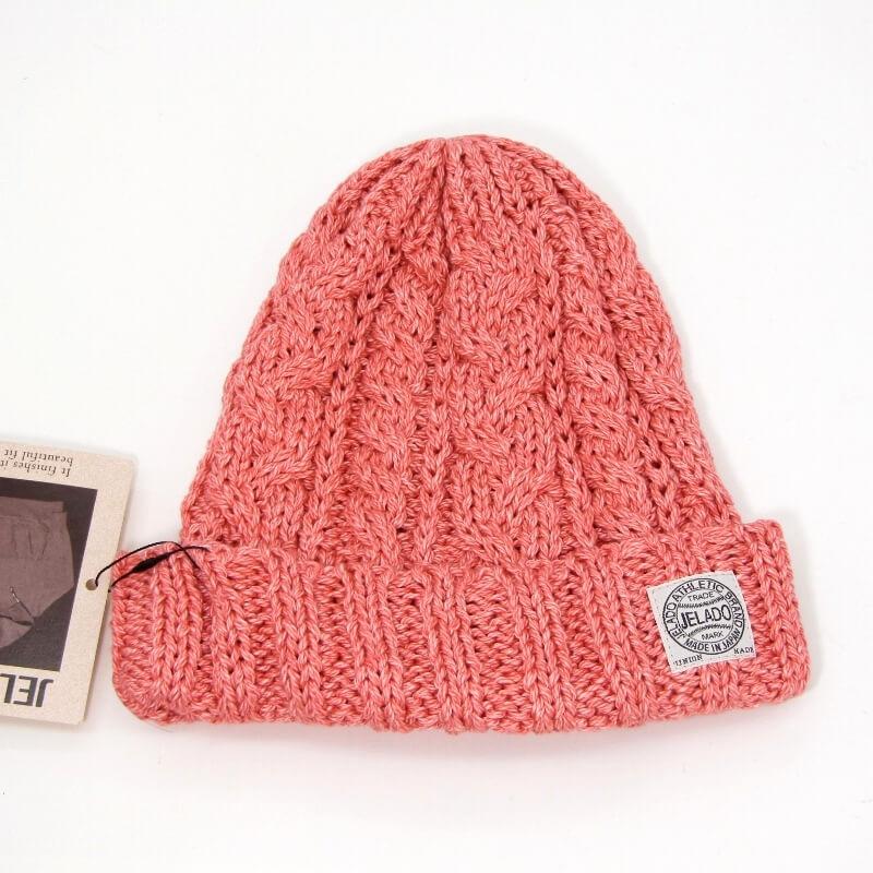 未使用 JELADO ジェラード ニットキャップ AB94705 Cotton Cable Watch