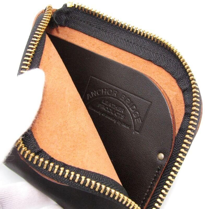ANCHOR BRIDGE アンカーブリッジ ミニ財布 L字ファスナー イタリアン