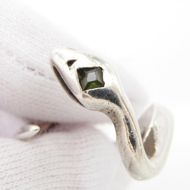 未使用 Britt Bolton ブリットボルトン リング Gem Open Snake Ring
