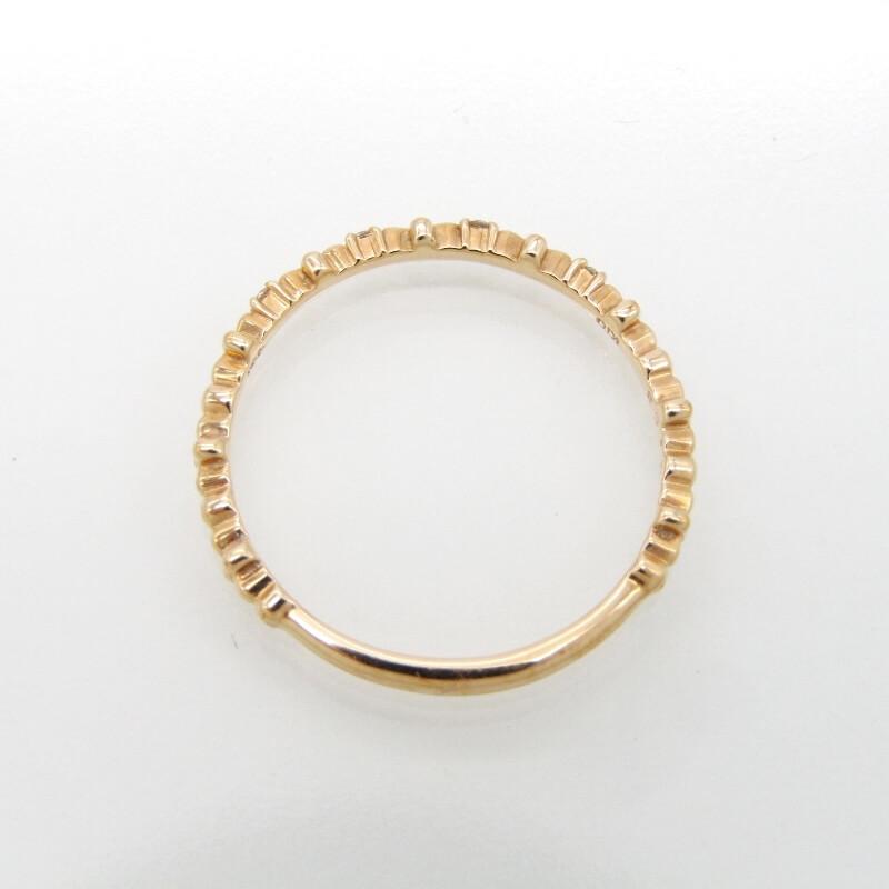 美品 NOJESS ノジェス リング K10YG ダイヤモンド イエローゴールド