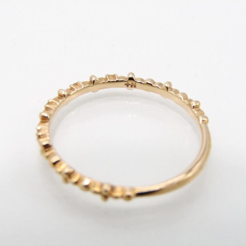 美品 NOJESS ノジェス リング K10YG ダイヤモンド イエローゴールド