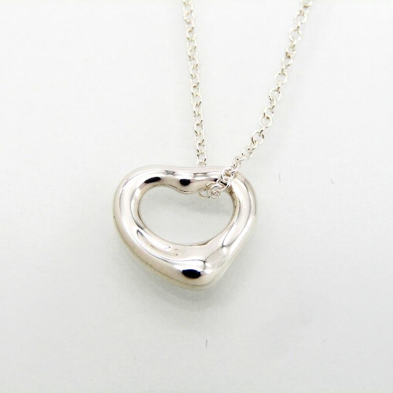 11mm Tiffany & Co. オープンハートネックレス TIFFANY&Co.（ティファニー） 未使用 ネックレス オープン ハート