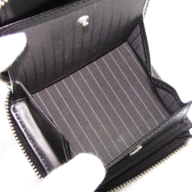 ITTI イッチ コンパクトウォレット KUROZAN LIZARD L字ファスナー 本漆