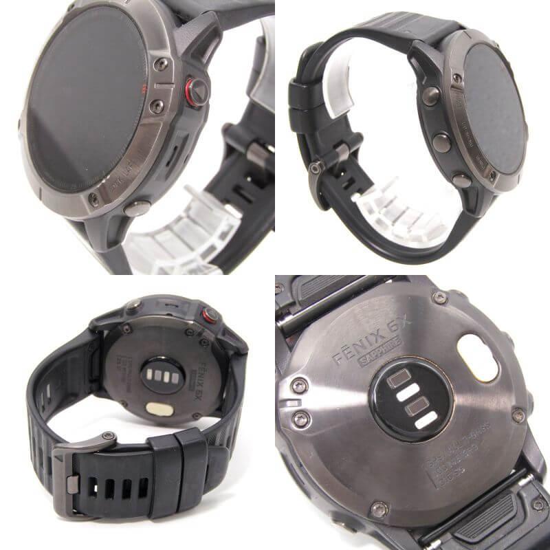 GARMIN ガーミン fenix 6X Sapphire Black 010-02157-43 GPSスマート