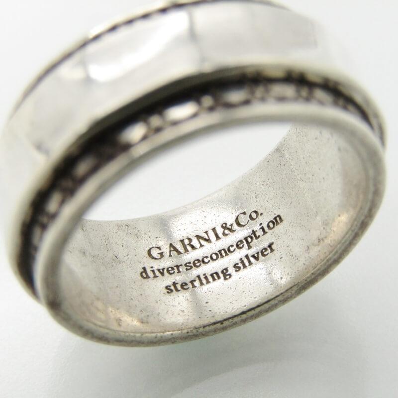 GARNI（ガルニ） リング Figured Ring S フィギュアド SV925 メンズ