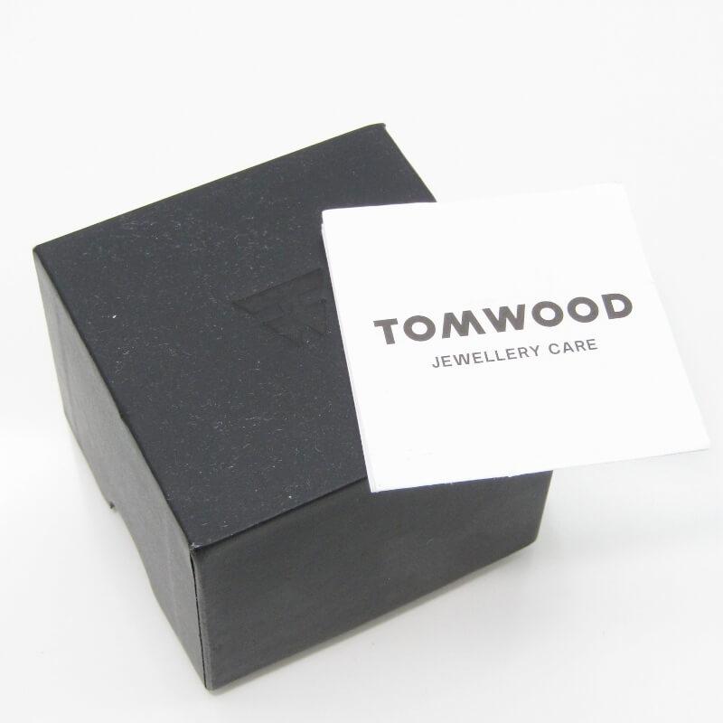 TOM WOOD トムウッド リング Cushion Green Marble #58 クッション