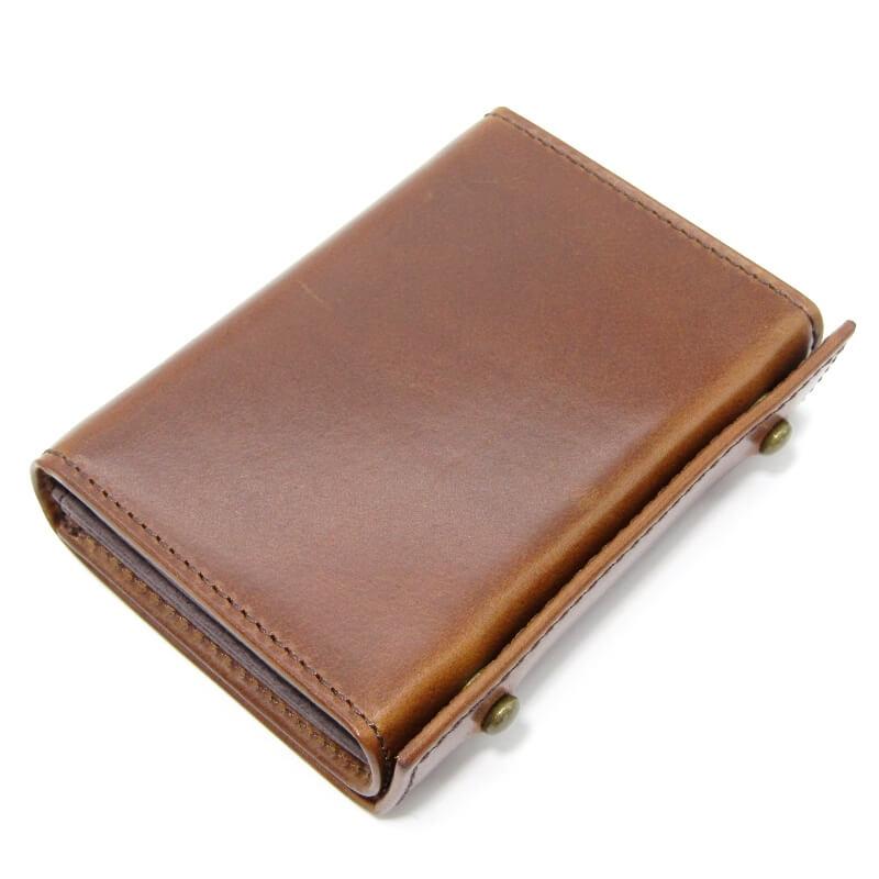 美品 m+ エムピウ ミニ財布 millefoglie II P25 ミッレフォッリエ2 一