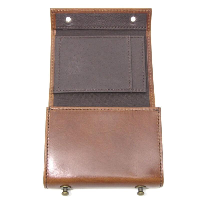 美品 m+ エムピウ ミニ財布 millefoglie II P25 ミッレフォッリエ2 一